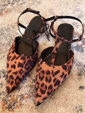 H&M Leopard Flats
